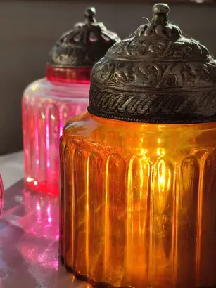 Vue sur le parc arboré