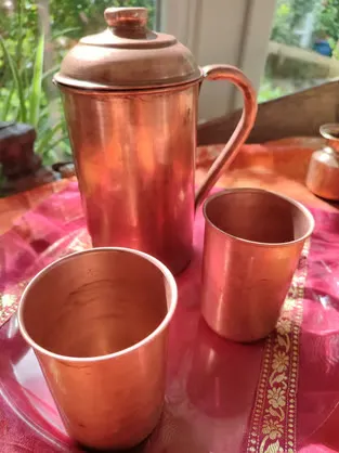 Coucher de soleil sur le domaine