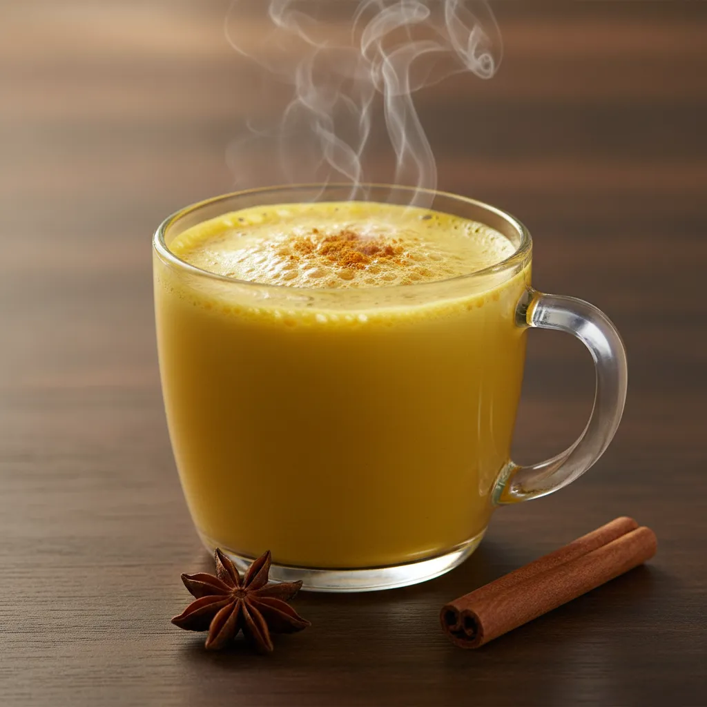 Golden Milk (Lait doré au curcuma)