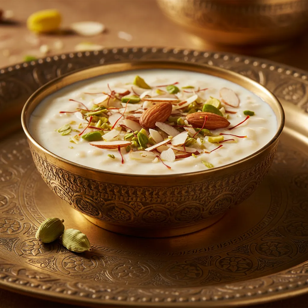 Kheer (Riz au lait ayurvédique)