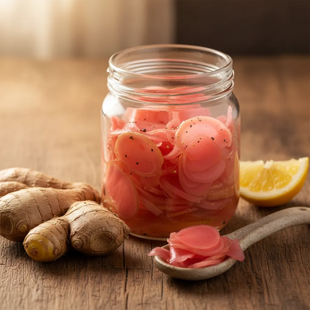 Pickles de gingembre (Adrak Achaar)