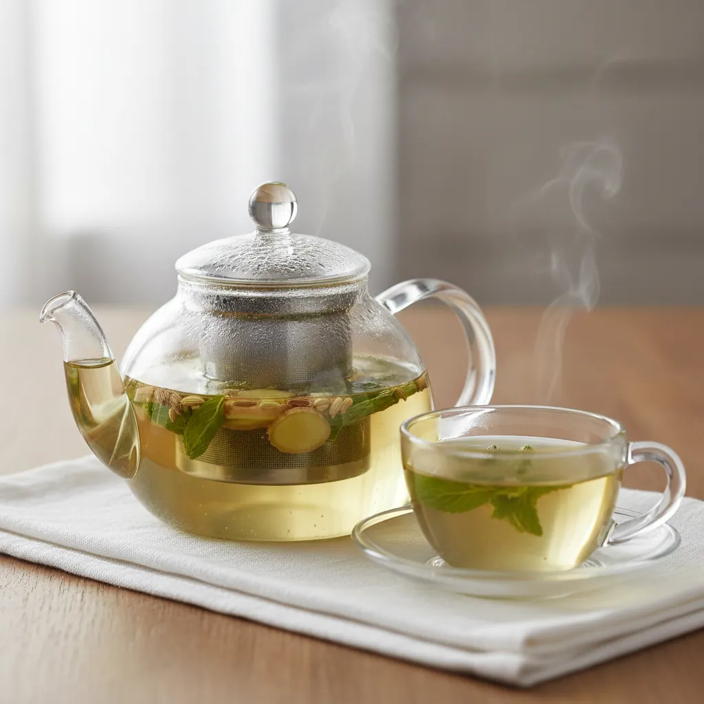 Tisane digestive post-repas