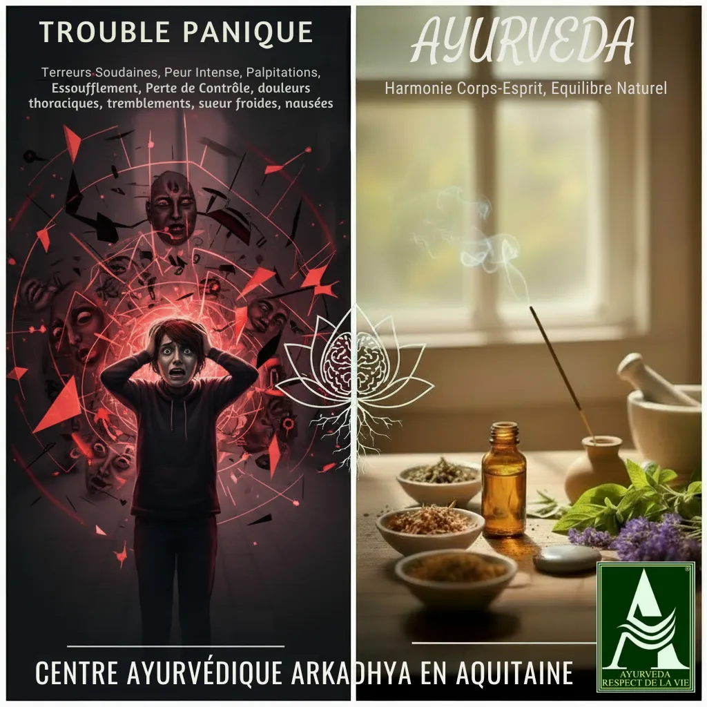 Trouble panique et Āyurveda