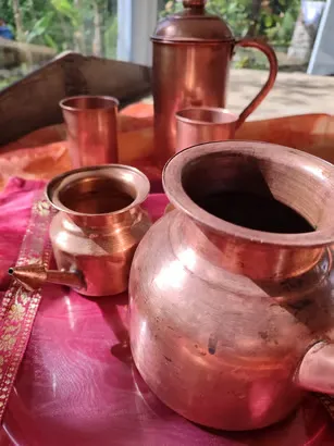 Ustensiles en cuivre traditionnels