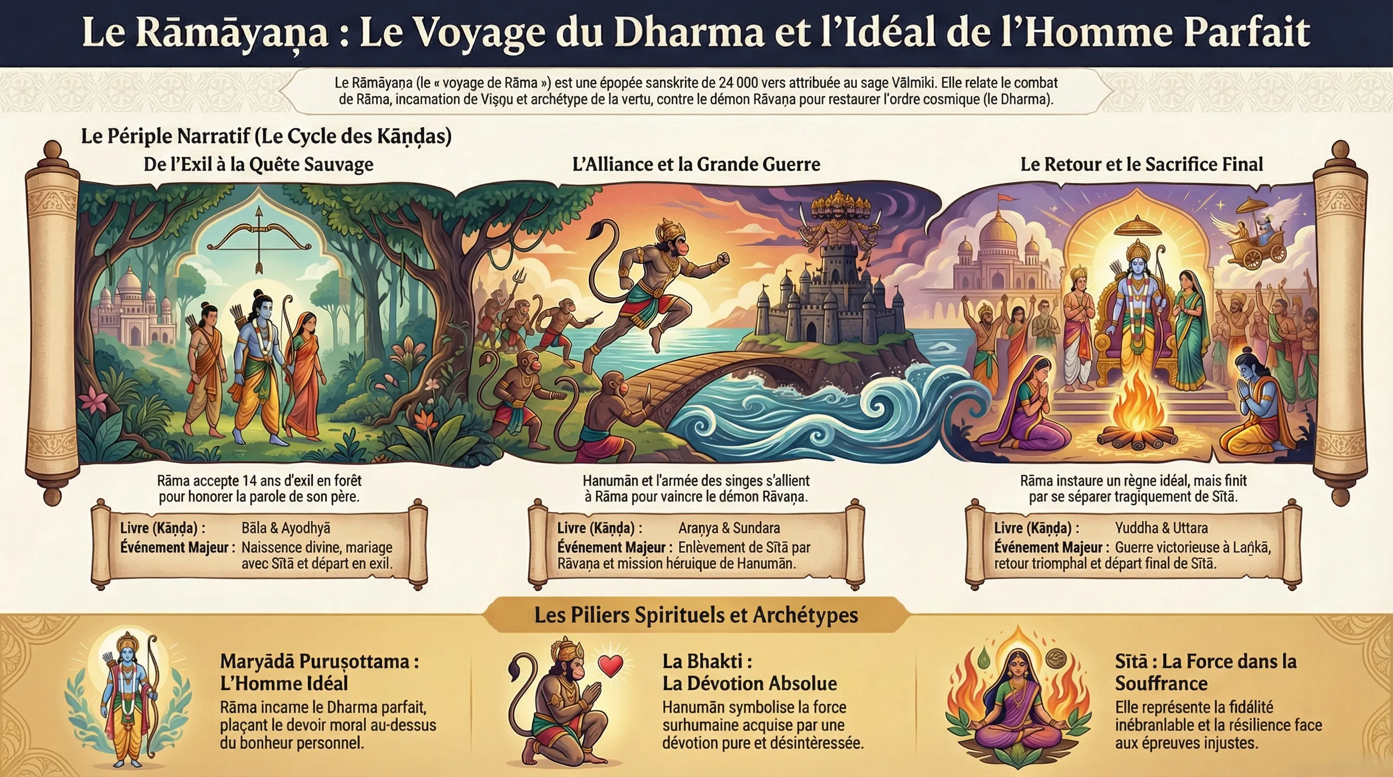 Le Ramayana : l'épopée de Rama