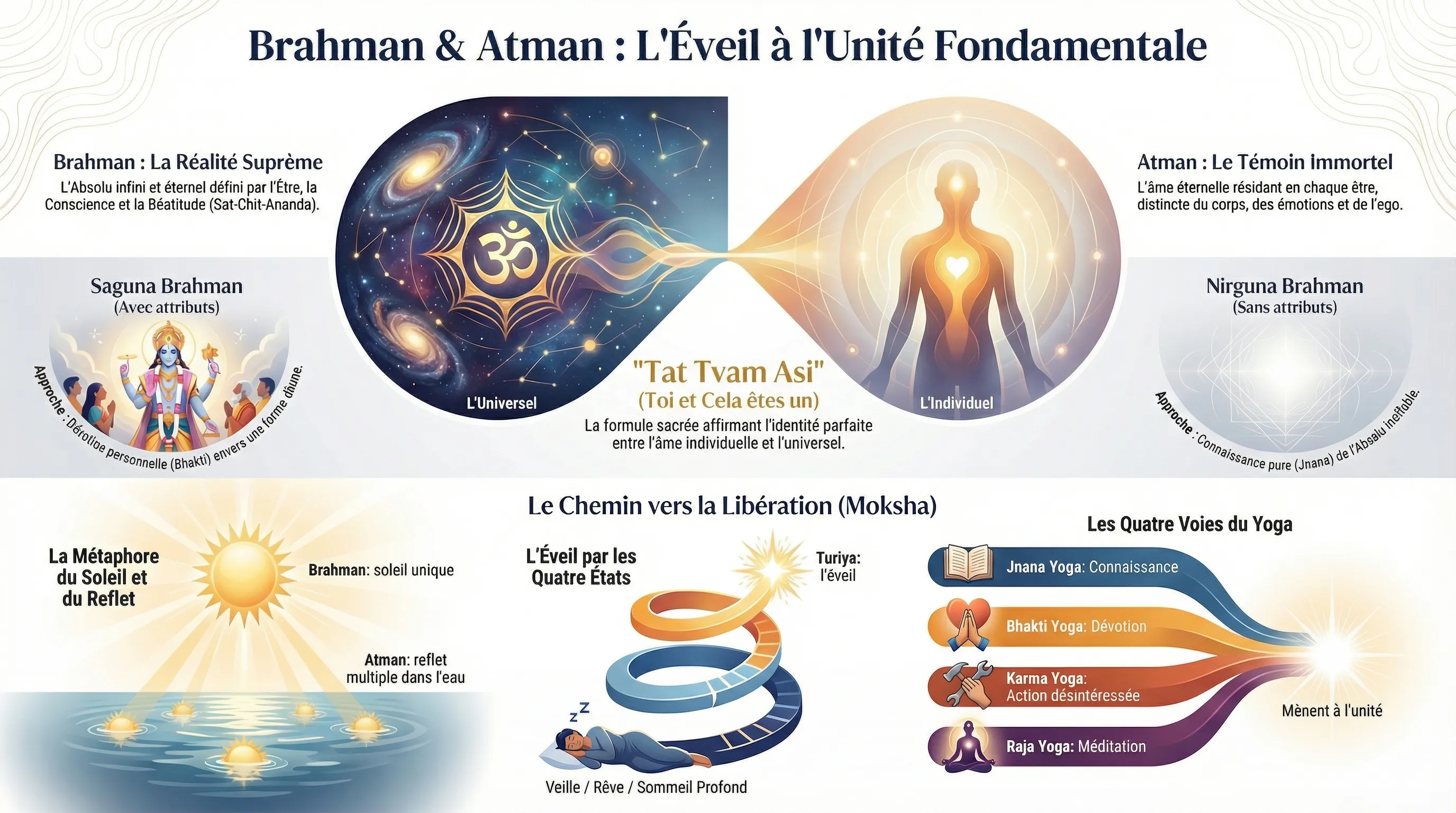 Brahman et Atman - L'unité de l'Absolu et de l'Âme