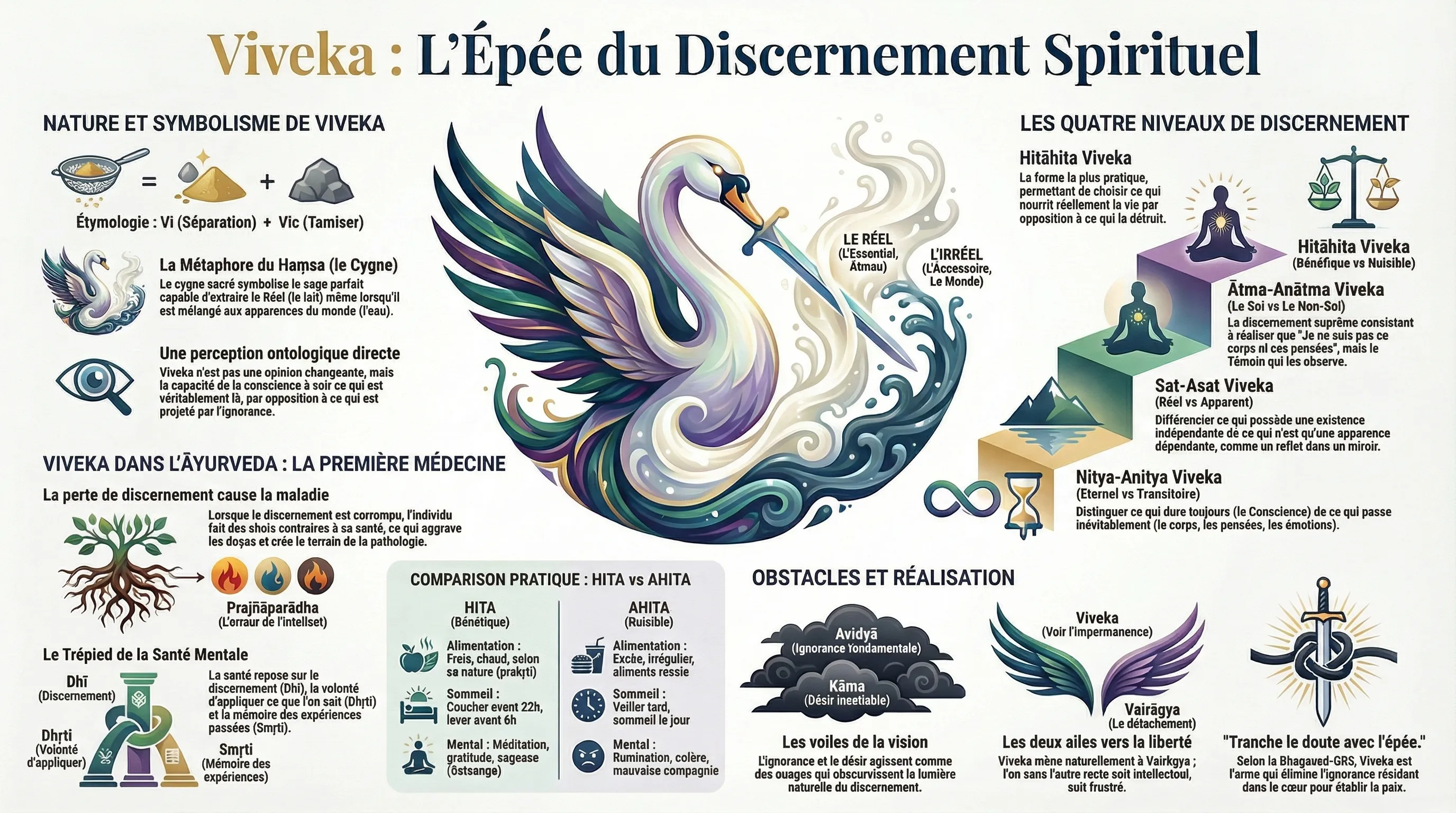 Viveka — la discrimination spirituelle
