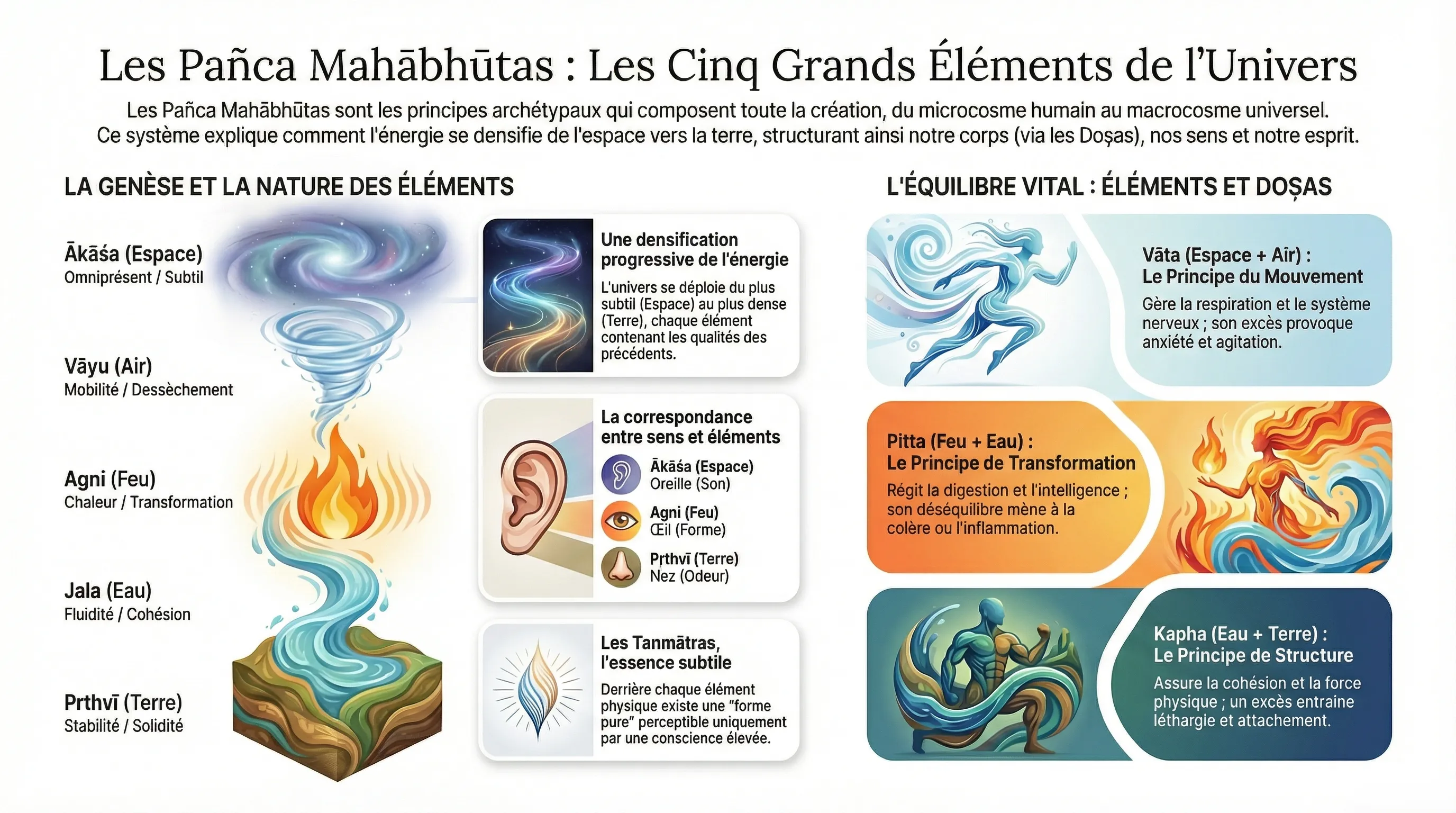 Les cinq grands éléments